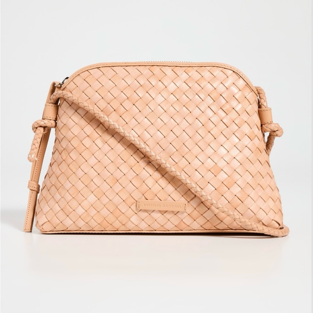 NWT Loeffler Randall Mallory Woven Crossbody Bag